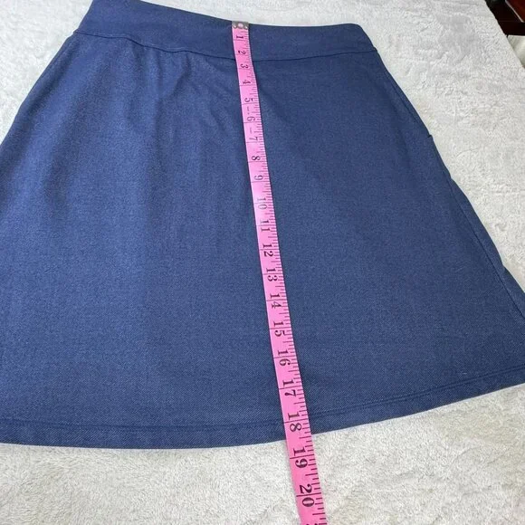 REI Women's Skirt Size XXS Knit Active Blue Easy Movement - Picture 9 of 9